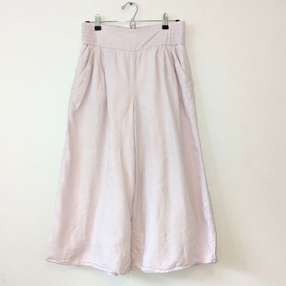 Aritzia Sunday Best Cropped Linen Trousers